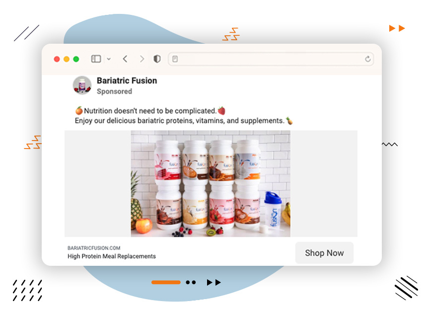 Bariatric Fusion sponsored post advertising