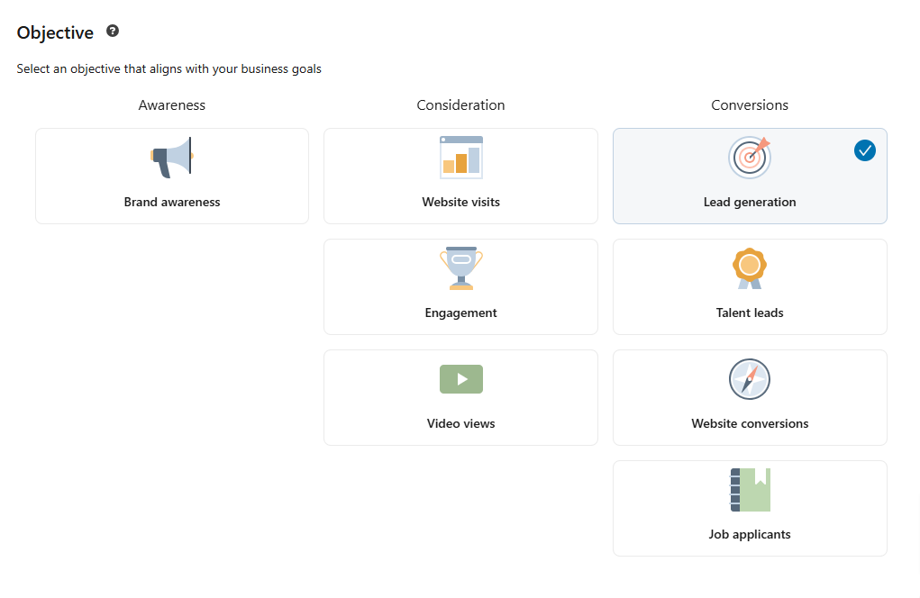 Defining clear goals