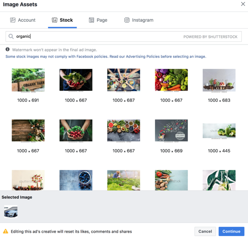 Use Free Stock Images to Your Facebook Ads